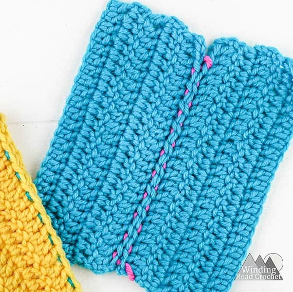 How to Sew Crochet Pieces Together Winding Road Crochet