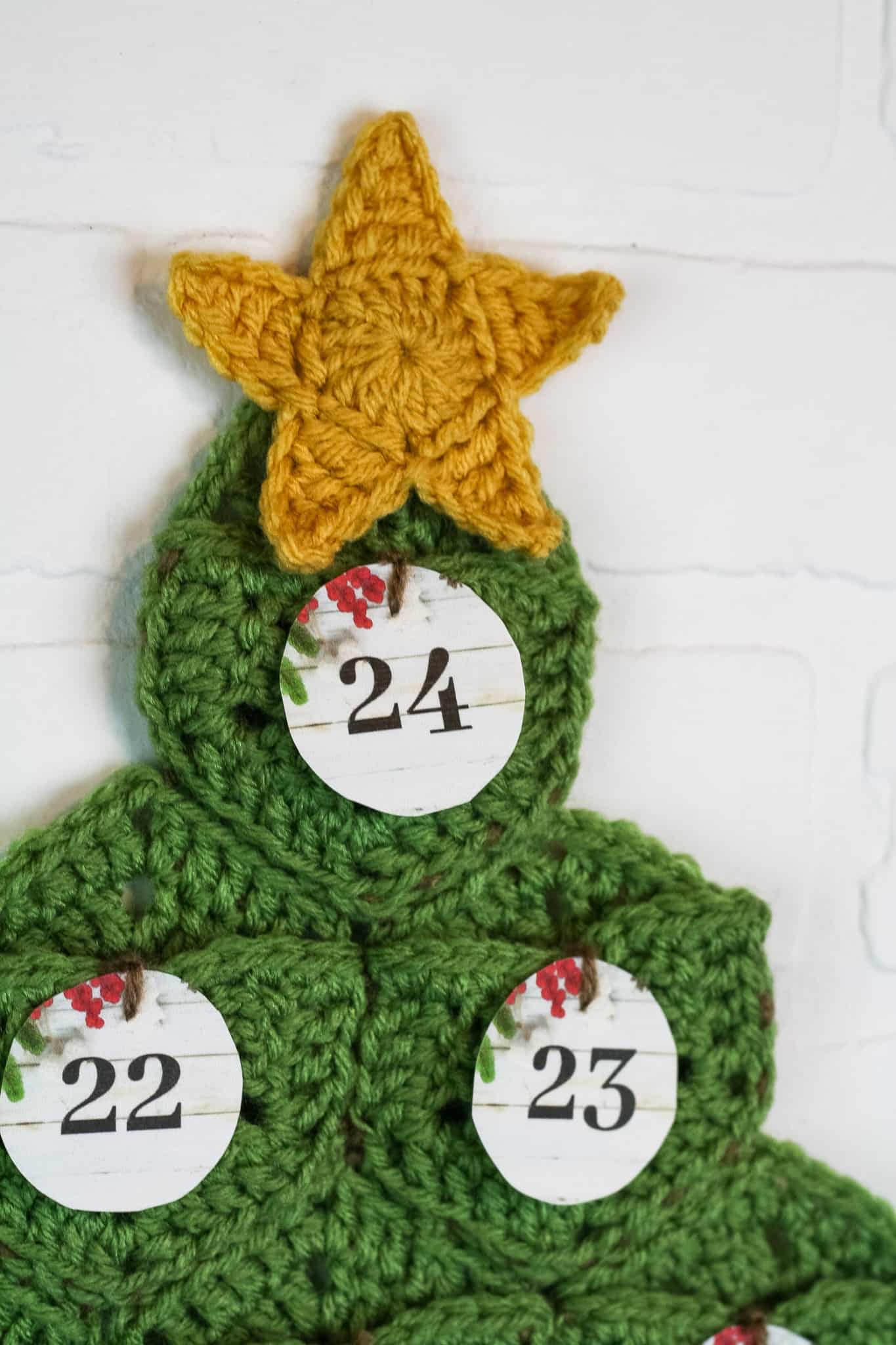 How to Crochet Advent Calendar Winding Road Crochet