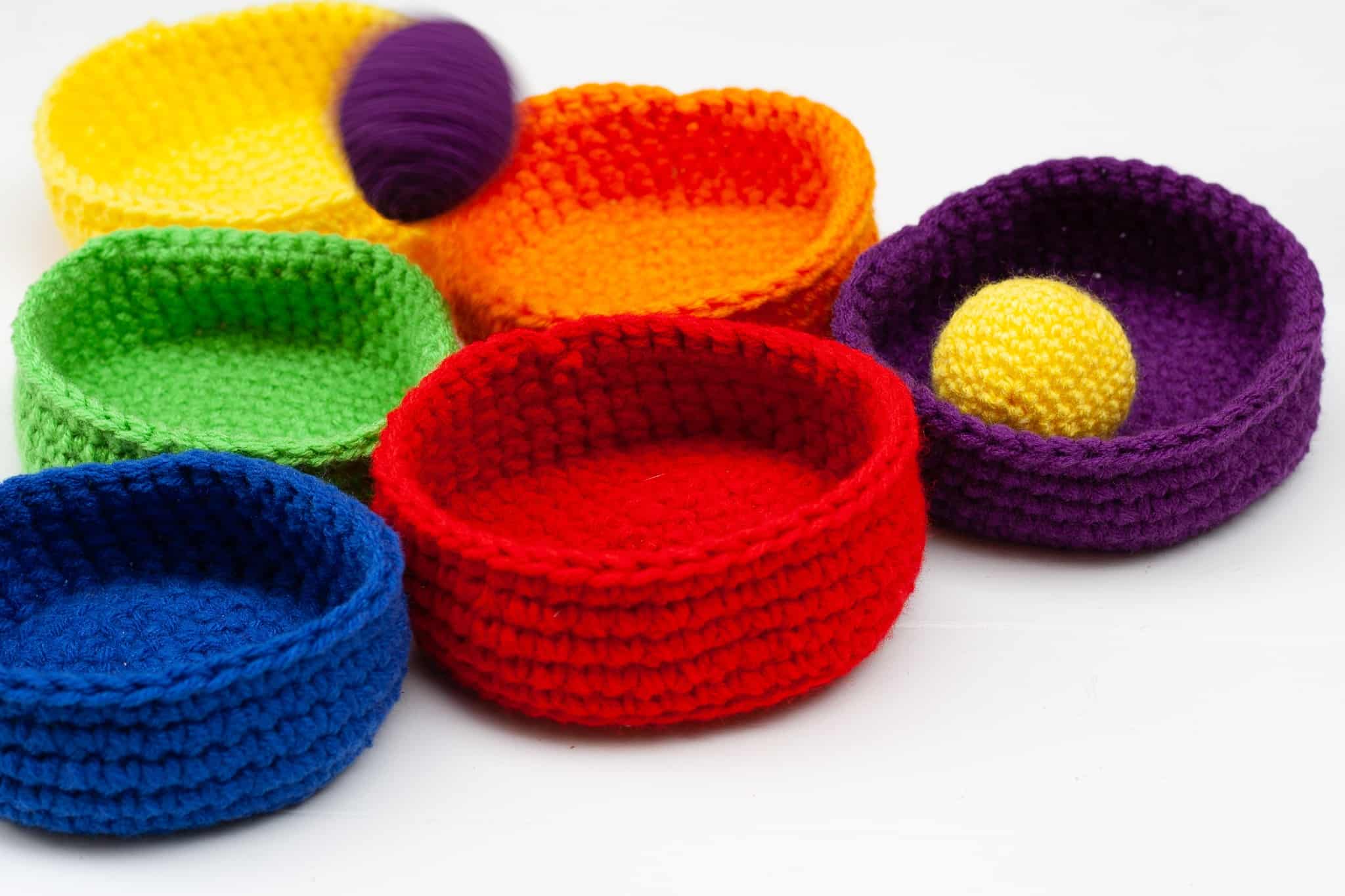 Easy Crochet Toys Pattern Ball Toss Game Winding Road Crochet