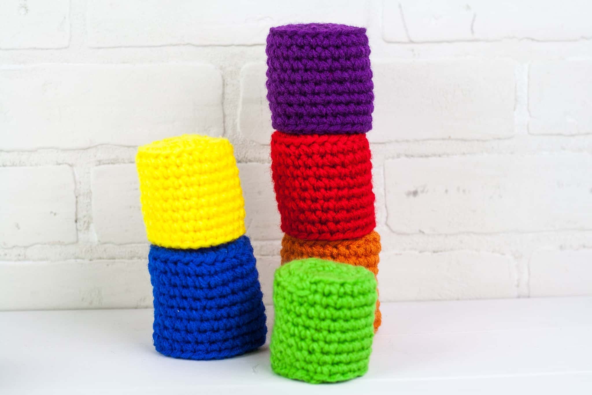 Quick Crochet Toy Stacking Baskets and Ball Winding Road Crochet