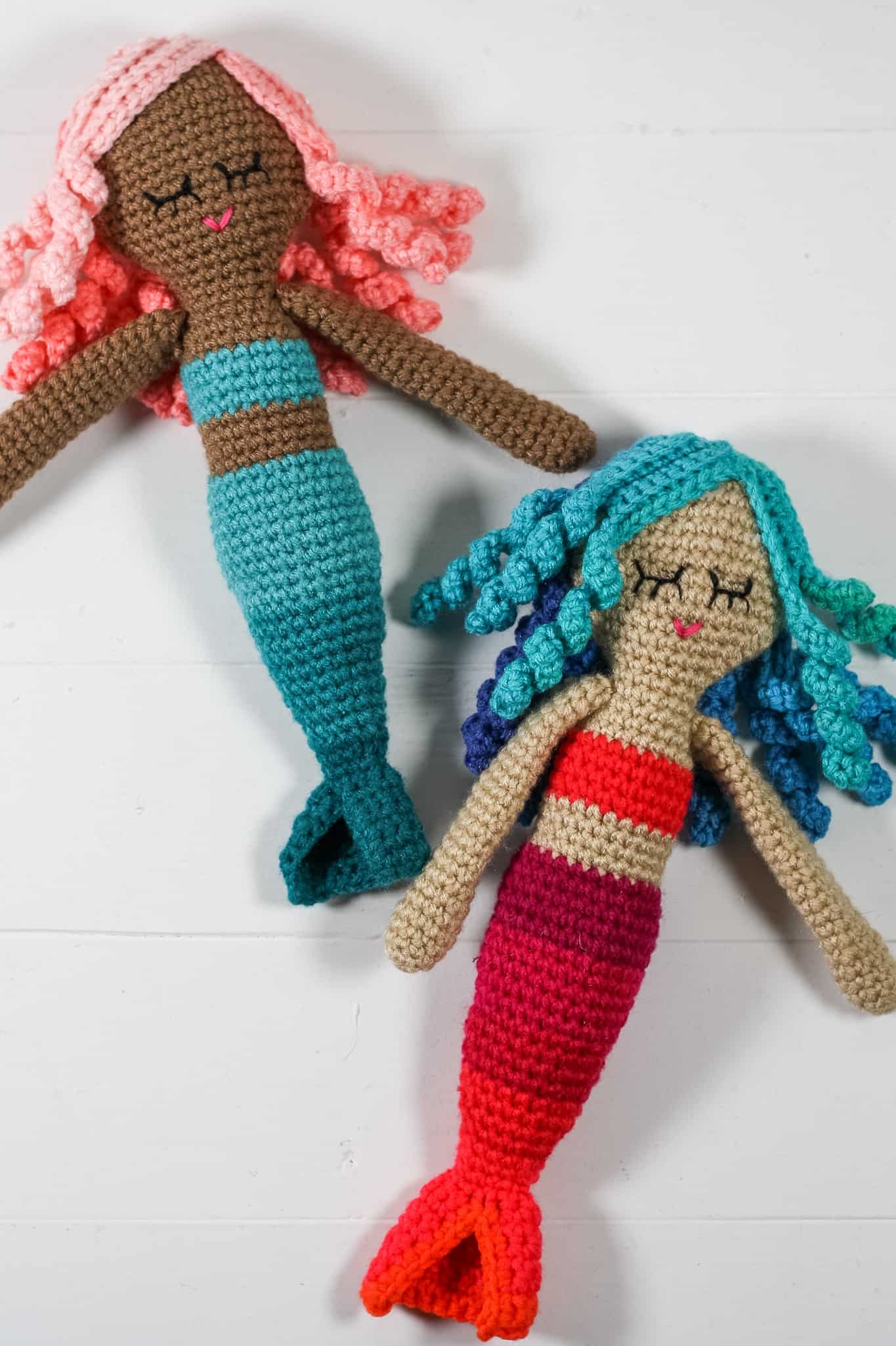 Crochet Mermaid Doll Pattern Winding Road Crochet