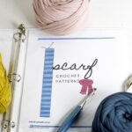 Printable Crochet Pattern Binder Cover Pages - Winding Road Crochet