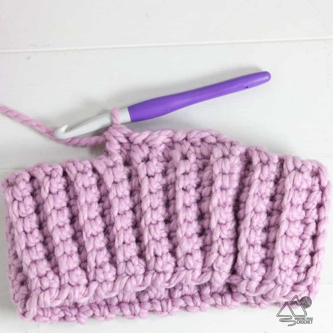 Super Bulky Crochet Hat Free Pattern - Winding Road Crochet