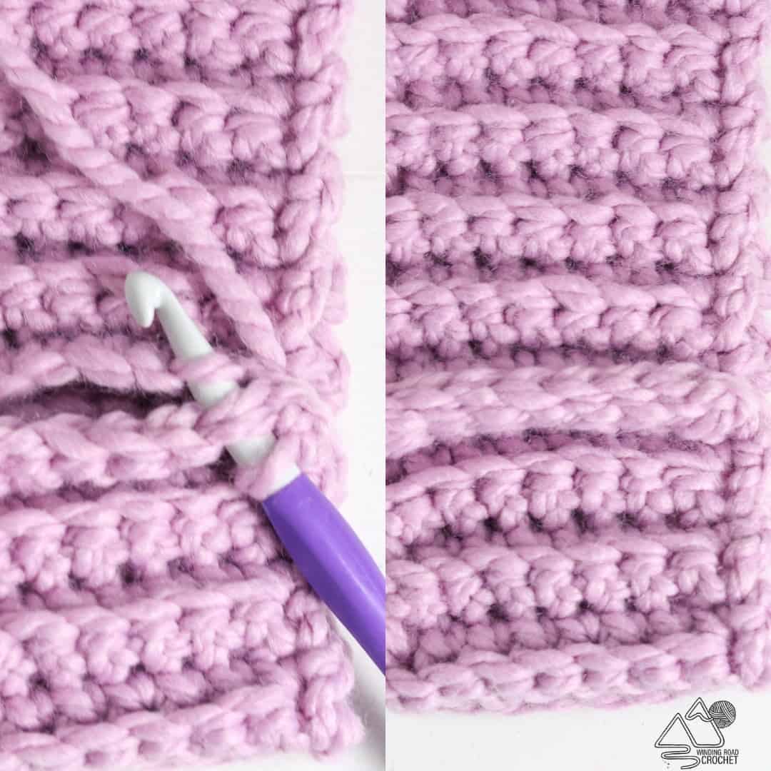 Super Bulky Crochet Hat Free Pattern - Winding Road Crochet