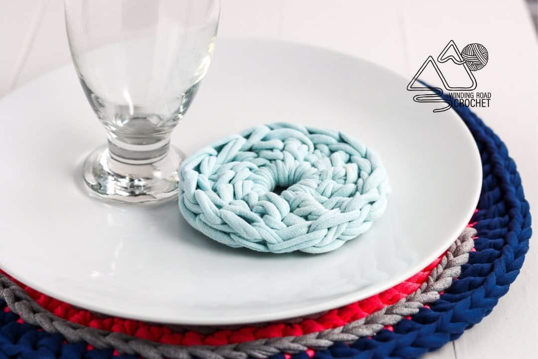 T Shirt Yarn Crochet Patterns Free Tutorial Winding Road Crochet