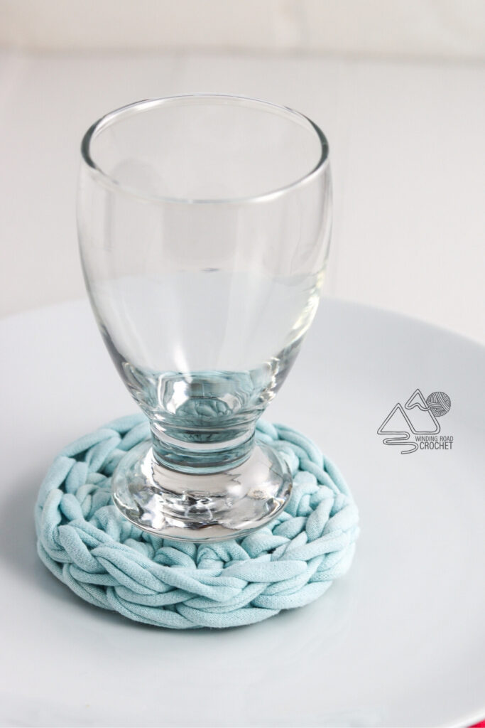 T Shirt Yarn Crochet Patterns Free Tutorial Winding Road Crochet