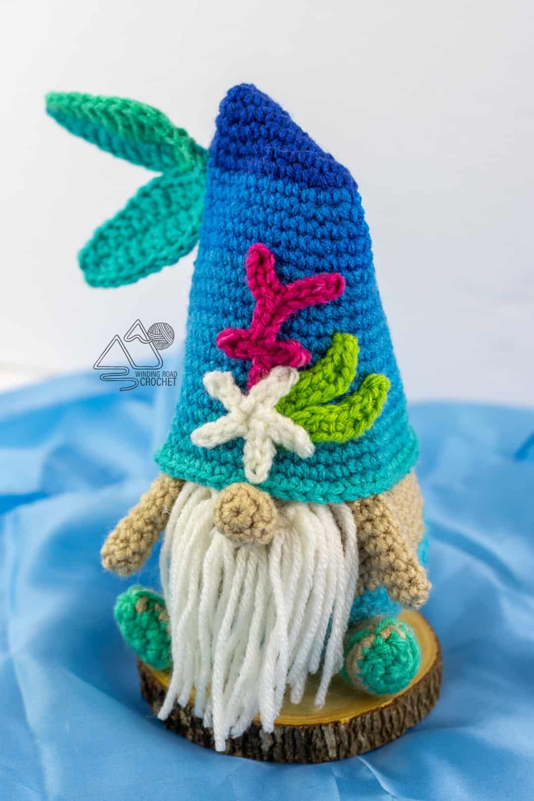 Crochet Mermaid Gnome Free Crochet Pattern Winding Road Crochet