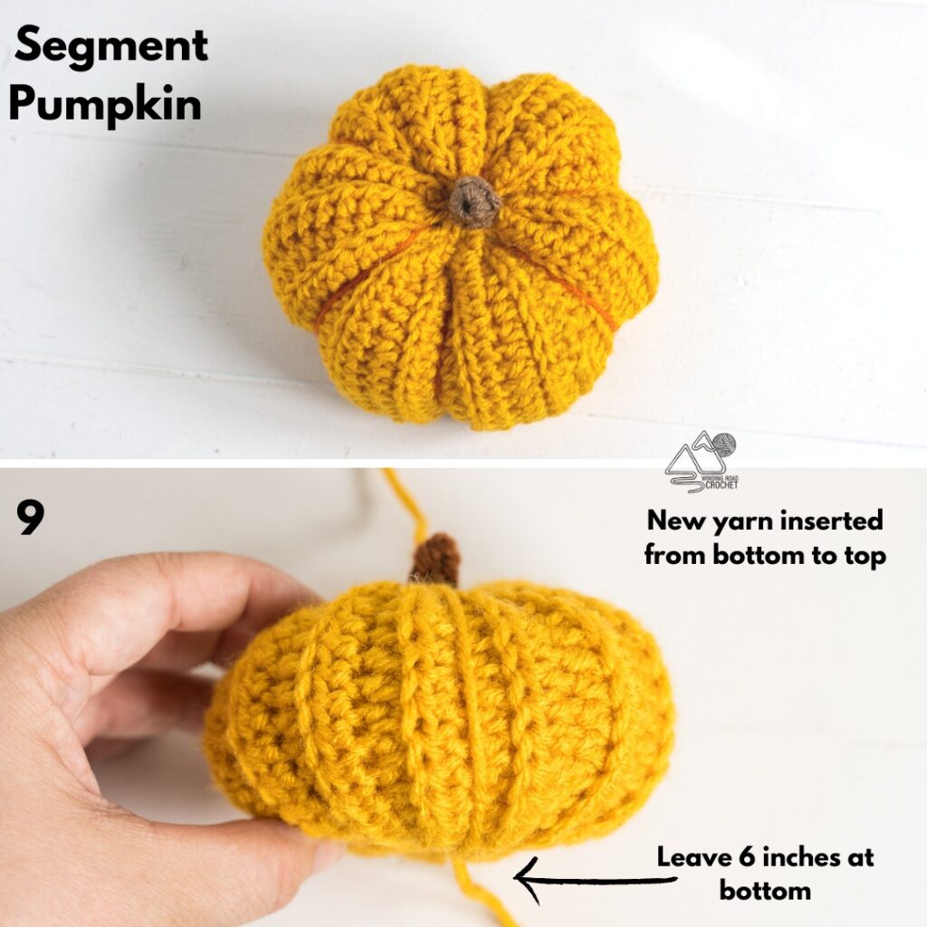 Modern Crochet Pumpkin Free Pattern and Video Tutorial - Winding Road ...