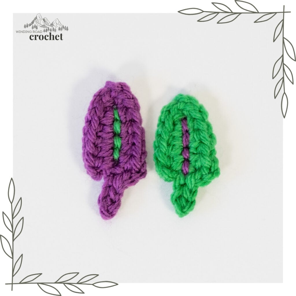 crochet feathers