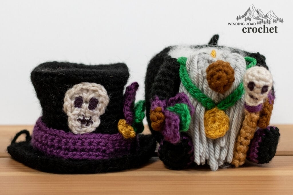 crochet witch doctor gnome assembly
