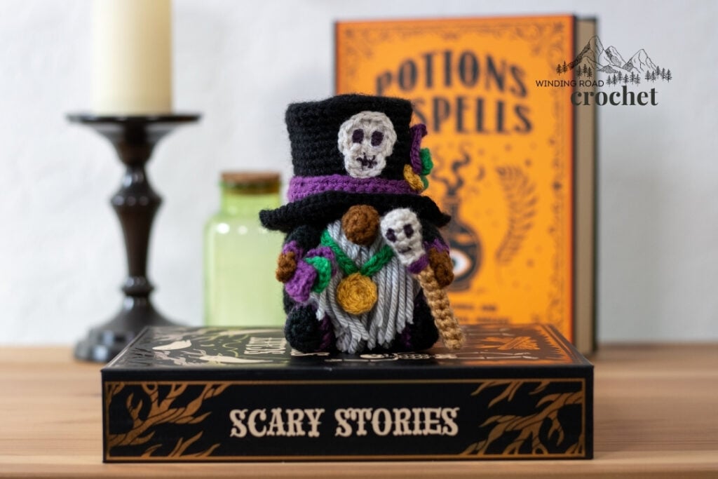 crochet witch doctor gnome pattern