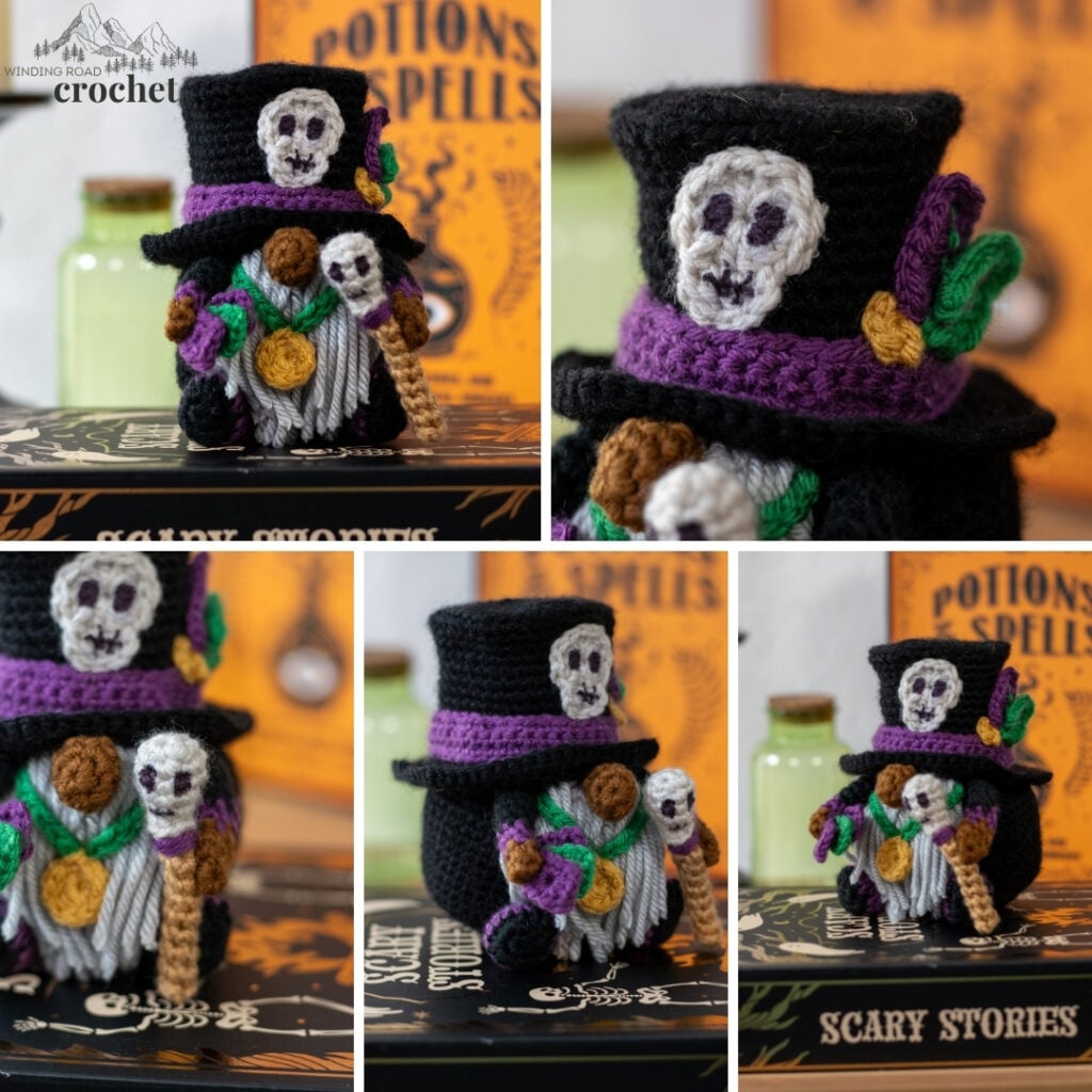 crochet witch doctor gnome pattern